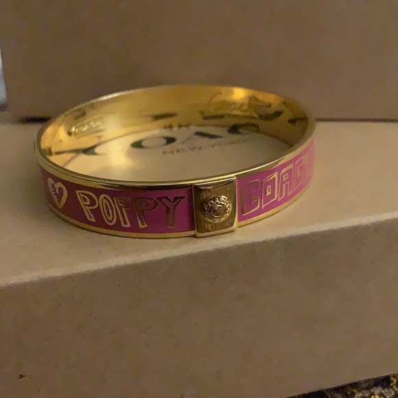 Coach poppy pink bracelet - Picture 2 of 8